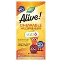 Картинка Дитячі жувальні мультивітаміни Children's Multi-Vitamin Alive! Nature's Way від інтернет-магазину спортивного харчування PowerWay