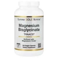 Картинка Магній Бісгліцинат California Gold Nutrition Magnesium Bisglycinate від інтернет-магазину спортивного харчування PowerWay