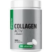 Картинка Колаген Sporter Collagen Active + VitC 1000 мг 200 таблеток від інтернет-магазину спортивного харчування PowerWay