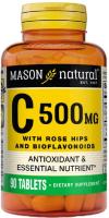 Картинка Вітамін C Mason Natural Vitamin C with Rose Hips and Bioflavonoids від інтернет-магазину спортивного харчування PowerWay