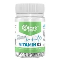 Картинка Вітамін К2-МК7 Stark Vitamin K2 Menaquinone-7 100 мкг 200 таблеток від інтернет-магазину спортивного харчування PowerWay
