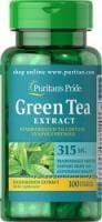Картинка Зелений чай Puritan´s Pride Green Tea Standardized Extract 315 мг 100 капс від інтернет-магазину спортивного харчування PowerWay