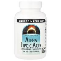 Картинка Альфа-ліпоєва кислота Source Naturals Alpha Lipoic Acid від інтернет-магазину спортивного харчування PowerWay