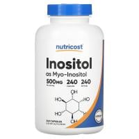Картинка Інозитол Nutricost Inositol as Mio-Inositol 500 мг 240 капсул від інтернет-магазину спортивного харчування PowerWay