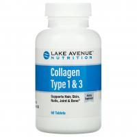 Картинка Колаген 1 і 3 типів гідролізованний, Lake Avenue Nutrition, 1000 мг від інтернет-магазину спортивного харчування PowerWay