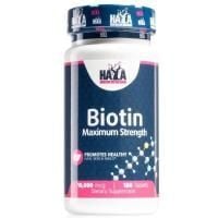 Картинка Біотин Haya Labs Biotin Maximum Strength від інтернет-магазину спортивного харчування PowerWay