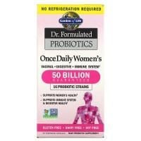 Картинка Формула пробіотиків для жінок для щоденного вживання Garden of Life Dr. Formulated Probiotics Once Daily Women's 50 мільярдів 30 вегетаріанських капсул від інтернет-магазину спортивного харчування PowerWay