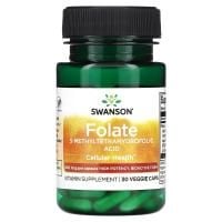 Картинка Swanson, Folate 5-метилтетрагідрофолієва від інтернет-магазину спортивного харчування PowerWay