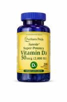 Картинка Вітамін D3 Puritans Pride - Vitamin D3 2000 IU від інтернет-магазину спортивного харчування PowerWay