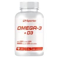 Картинка Омега-3 + Д3 Sporter Omega 3 + D3 від інтернет-магазину спортивного харчування PowerWay
