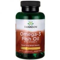 Картинка Омега-3 Swanson Lemon Flavor Omega-3 Fish Oil від інтернет-магазину спортивного харчування PowerWay