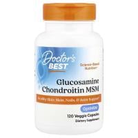 Картинка Glucosamine Chondroitin MSM with OptiMSM Doctor's Best від інтернет-магазину спортивного харчування PowerWay
