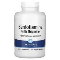 Картинка Бенфотіамін Lake Avenue Benfotiamine with Thiamine від інтернет-магазину спортивного харчування PowerWay