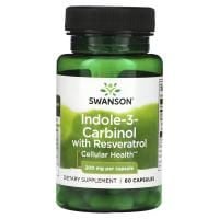Картинка Індол-3-карбінол з ресвератролом Swanson Indole-3-Carbinol with Resveratrol 200 мг 60 капсул від інтернет-магазину спортивного харчування PowerWay
