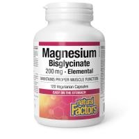 Картинка Магній бісгліцинат Natural Factors Magnesium Bisglycinate від інтернет-магазину спортивного харчування PowerWay