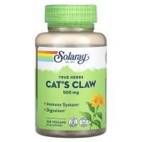 Картинка Котячий кіготь Solaray Cat's Claw 500 мг 100 капсул від інтернет-магазину спортивного харчування PowerWay