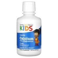 Картинка Рідкий кальцій з магнієм для дітей California Gold Nutrition Liquids Calcium with Magnesium 473 мл зі смаком апельсину від інтернет-магазину спортивного харчування PowerWay