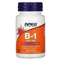 Вітамін B-1 Тіамін Vitamin B-1 Now Foods 