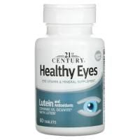 Картинка Вітаміни для очей, Healthy Eyes (здорові очі) с лютеином, 21st Century від інтернет-магазину спортивного харчування PowerWay