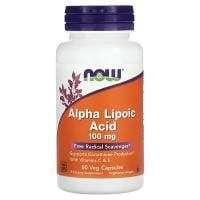 Картинка Альфа ліпоєва кислота Now Foods Alpha Lipoic Acid від інтернет-магазину спортивного харчування PowerWay