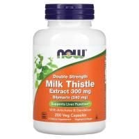 Картинка Екстракт розторопші подвійної дії Now Foods Double Strength Milk Thistle Extract від інтернет-магазину спортивного харчування PowerWay