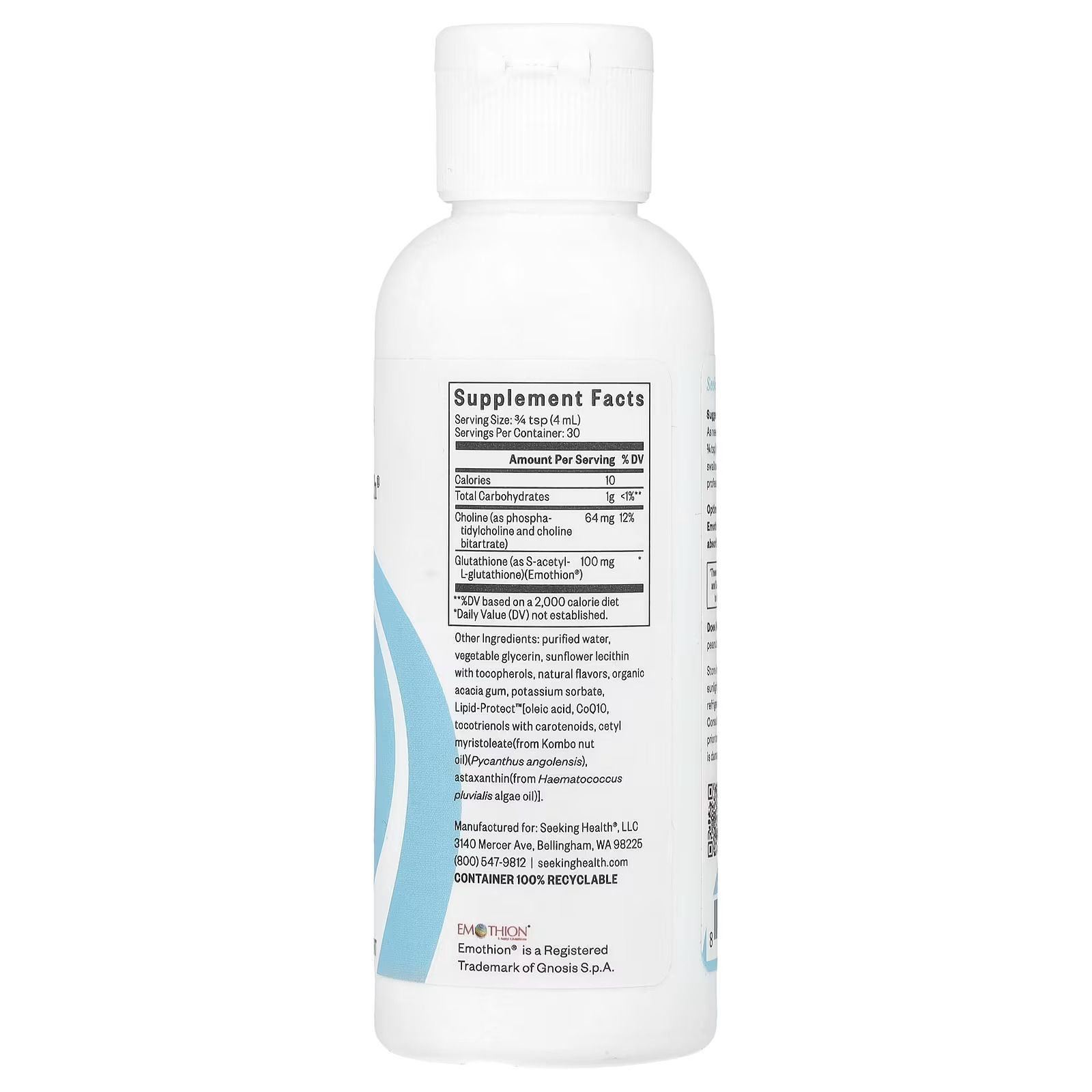 Seeking Health Liposomal Glutathione 120     '