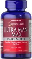 Картинка Мультивітаміни для чоловіків Puritan's Pride, Ultra Man Max 90 таблеток від інтернет-магазину спортивного харчування PowerWay