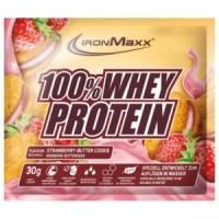 Картинка Протеїн IronMaxx 100% Whey Protein пробник 30 г від інтернет-магазину спортивного харчування PowerWay