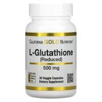 Картинка Глутатіон California Gold Nutrition L-Glutathione (Reduced) від інтернет-магазину спортивного харчування PowerWay