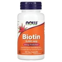 Картинка Біотин NOW Foods Biotin від інтернет-магазину спортивного харчування PowerWay