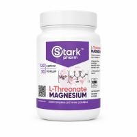 Картинка Магній Л-треонат Stark Pharm L-Threonate Magnesium 120 капсул від інтернет-магазину спортивного харчування PowerWay