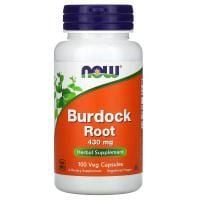 Картинка Корінь лопуха Now Foods Burdock Root 430 мг 100 капсул від інтернет-магазину спортивного харчування PowerWay