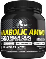 Картинка Амінокислоти Olimp Anabolic Amino 5500 Mega Caps від інтернет-магазину спортивного харчування PowerWay