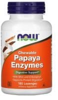 Картинка Травні ферменти папайї, Papaya Enzymes, Now Foods, 180 пастилок від інтернет-магазину спортивного харчування PowerWay