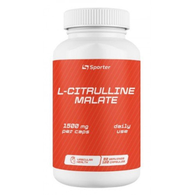 Картинка Цитрулін Sporter L- Citrulline malate від інтернет-магазину спортивного харчування PowerWay