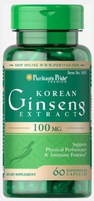 Картинка Женьшень  Korean Ginseng Extract Puritan's Pride від інтернет-магазину спортивного харчування PowerWay