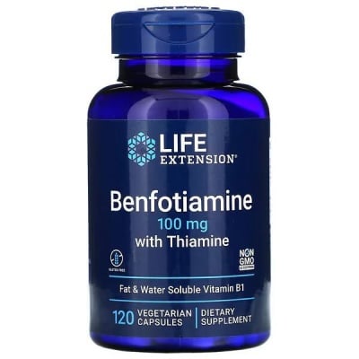 Картинка Бенфотіамін Life Extension Benfotiamine від інтернет-магазину спортивного харчування PowerWay