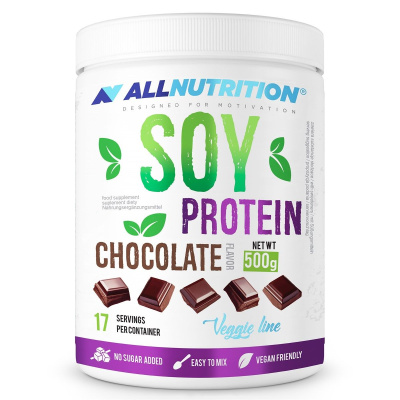 Картинка Протеїн Allnutrition Soy Protein - 500g від інтернет-магазину спортивного харчування PowerWay
