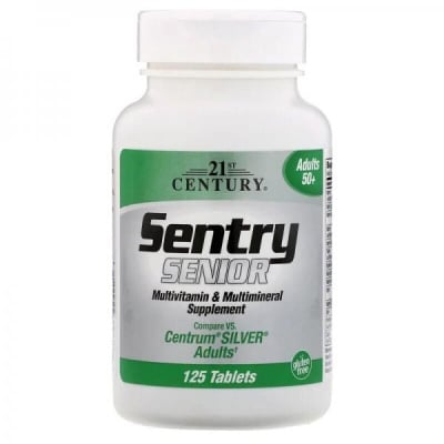 Картинка Мультивітаміни та мультимінерали 50+ Sentry Senior 21st Century від інтернет-магазину спортивного харчування PowerWay