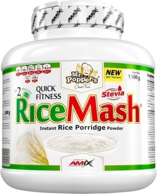 Картинка Рисове пюре швидкого приготування Amix Mr.Popper's RiceMash від інтернет-магазину спортивного харчування PowerWay