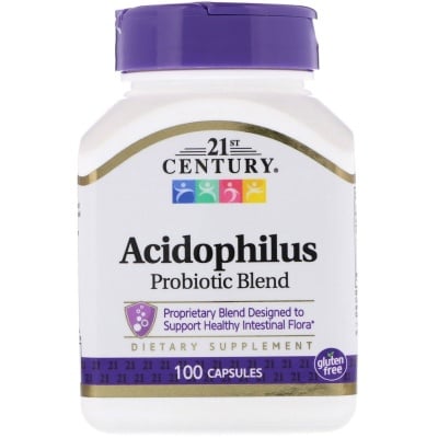 Картинка Пробіотики, Acidophilus Probiotic, 21st Century від інтернет-магазину спортивного харчування PowerWay