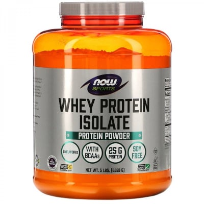 Картинка Ізолят сироваткового протеїну Whey Protein Isolate Now Foods від інтернет-магазину спортивного харчування PowerWay