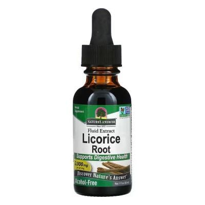 Картинка Екстракт солодки Nature's Answer Fluid Extract Licorice Root від інтернет-магазину спортивного харчування PowerWay