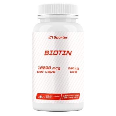 Картинка Біотин Sporter Biotin від інтернет-магазину спортивного харчування PowerWay