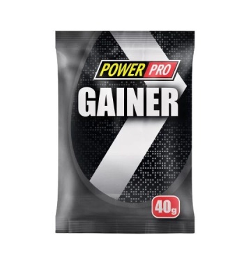 Картинка Гейнер Power Pro Gainer пробник 40 г від інтернет-магазину спортивного харчування PowerWay