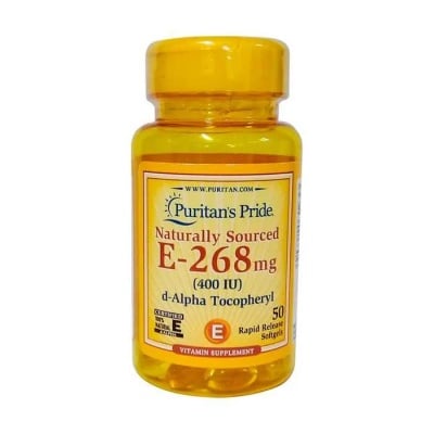 Картинка Вітамін Е Puritan's Pride Vitamin E-400 iu Naturally Sourced від інтернет-магазину спортивного харчування PowerWay