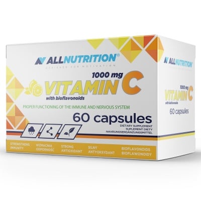 Картинка Вітамін All Nutrition Vitamin C 1000mg + Bioflaw від інтернет-магазину спортивного харчування PowerWay