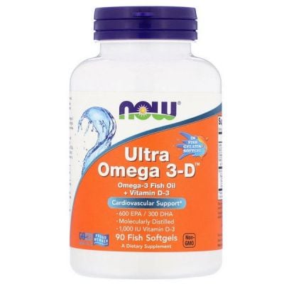 Картинка Ультра Омега 3 Now Foods Ultra Omega 3-D від інтернет-магазину спортивного харчування PowerWay