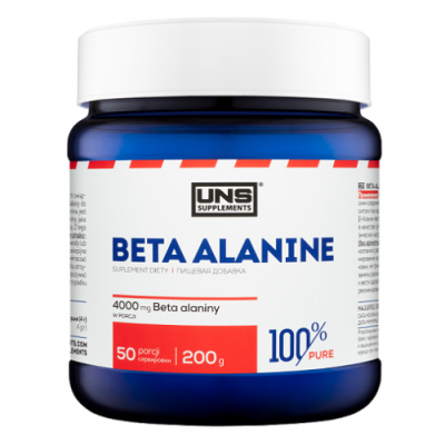 Картинка Бета аланін UNS 100% Pure Beta Alanine від інтернет-магазину спортивного харчування PowerWay
