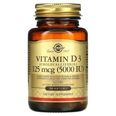 Картинка Вітамін D3 Solgar Vitamin D3 від інтернет-магазину спортивного харчування PowerWay